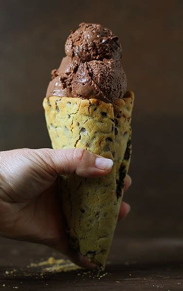 Business listings of ice cream cones, waffle cone manufacturers, suppliers and exporters in chennai, tamil nadu along with their contact details & address. Homemade Chocolate Chip Cookie Ice Cream Cone - i am baker