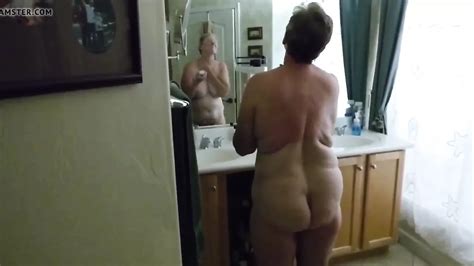 Granny Gets Caught In Shower Xhamster