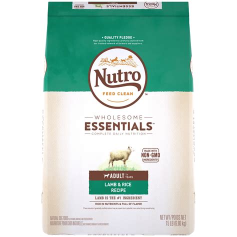 We did not find results for: NUTRO WHOLESOME ESSENTIALS Pasture-Fed Lamb & Rice Recipe ...