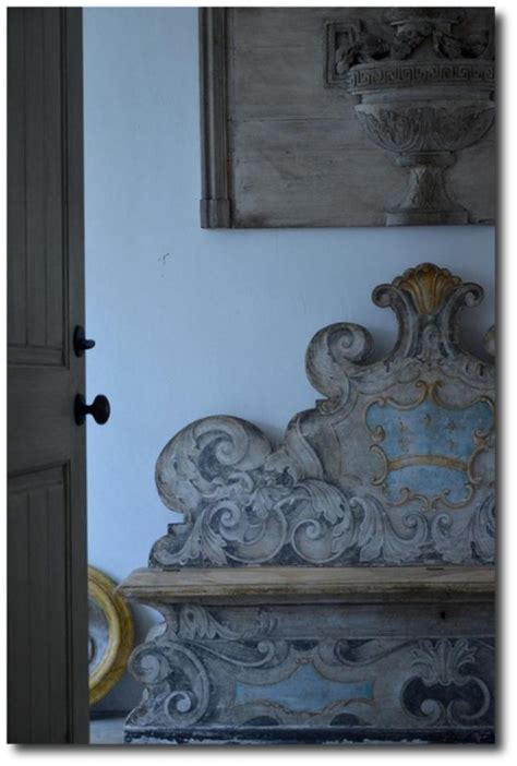 Hand Painted Italian Furniture | Italian decor, Painted furniture, Painted benches