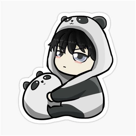 Elvetél Csendes Kedvenc Anime Boy Panda Szombat Vásárlás üveggolyó