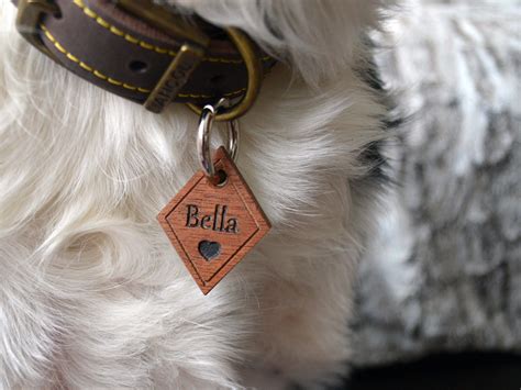 diamond-pet-tag-engraved-wooden-dog-tag-yewleaf-wishes