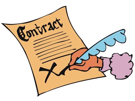 Contracts Clipart Clip Art Library