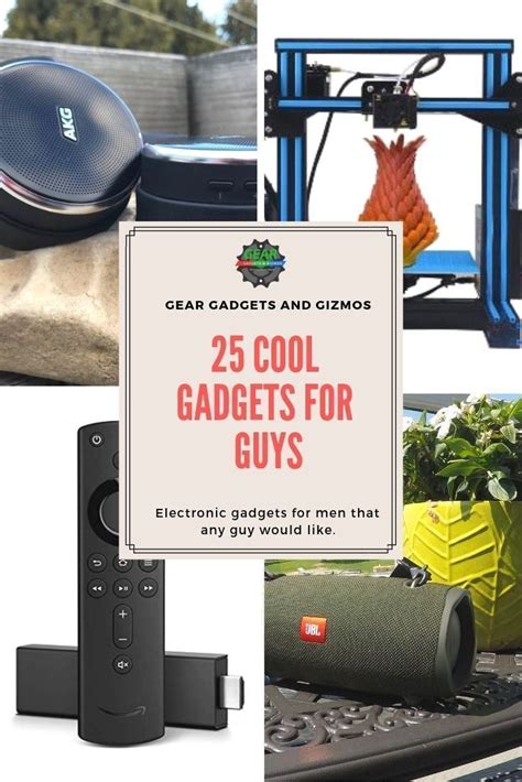 New Technology 25 Cool Gadgets For Guys Gear Gadgets And Gizmos 25