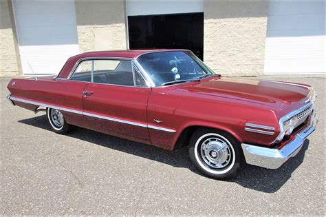 Nice Original 1963 Chevy Impala Ss In Clean Straight Condition