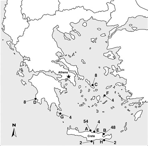 11 Ancient Greece Map Worksheet