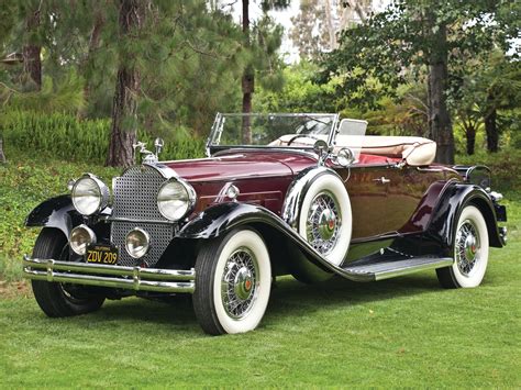 1931 Packard Deluxe Eight Roadster 840 472 Luxury Retro