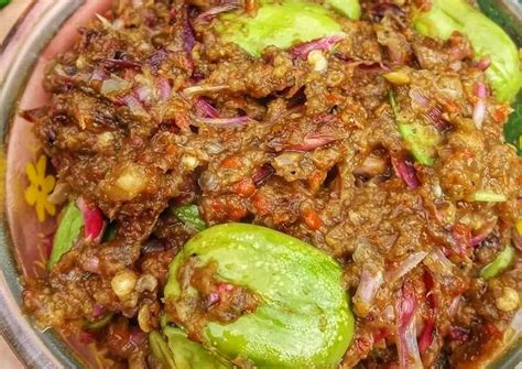 Resep sambal di aplikasi ini akan selalu diupdate. Resep Sambel Kecombrang Pete - RESEP MASAKAN