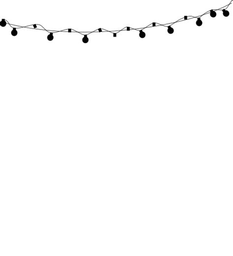 Christmas Lights Clip Art Light Png Download 540594 Free