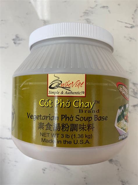 Check spelling or type a new query. Vegetarian Pho Soup Base (Cốt Phở Chay) 3lb/ 10035 | Vegetarian pho, Soup, Vegetarian