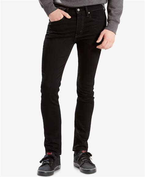 levi s ® men s 519 extreme skinny fit jeans in black for men pinhead black save 33 lyst