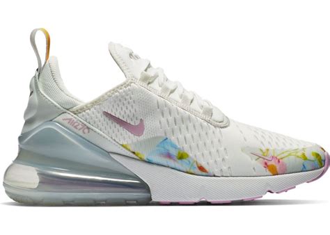 Nike 270 White Floral W Sneakers In 2019 Nike Air Max For Women