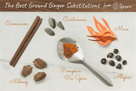 ginger substitutes for baking and cooking