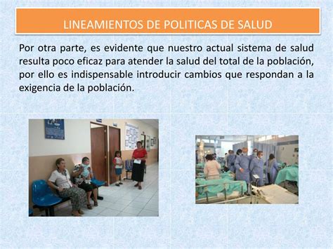 Ppt Lineamientos De Politicas De Salud Powerpoint Presentation Free
