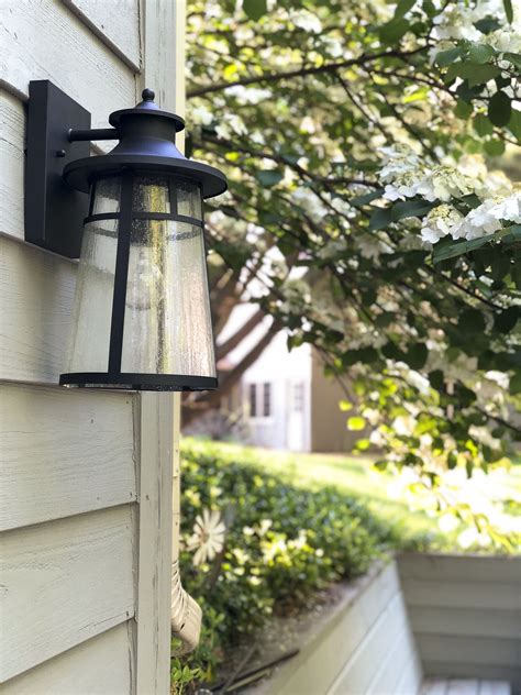 Modern Farmhouse Outdoor Lighting Easy Home Exterior Updates