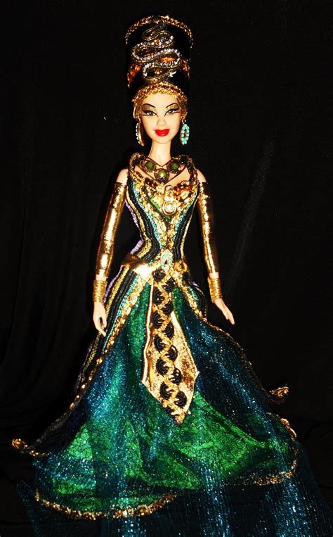 Nefertiti Egyptian Queen Barbie Doll Ooak Barbie Fashion Vintage