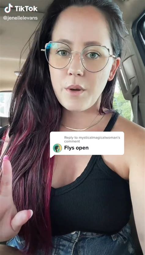 teen mom jenelle evans suffers major nsfw wardrobe malfunction in new tiktok video the us sun