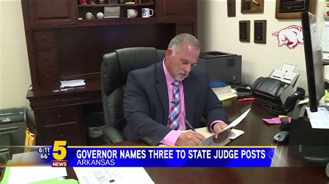 Arkansas Governor Names 3 To State Judge Posts Including Crawford