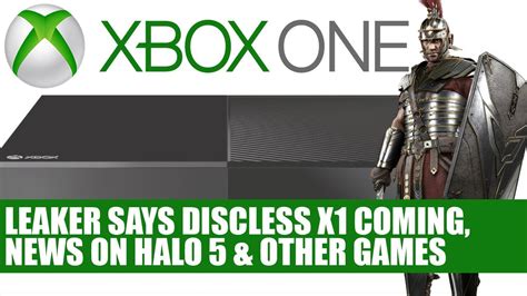 Xbox One Details On X1 Possibly Leaked Discless Console May Be In
