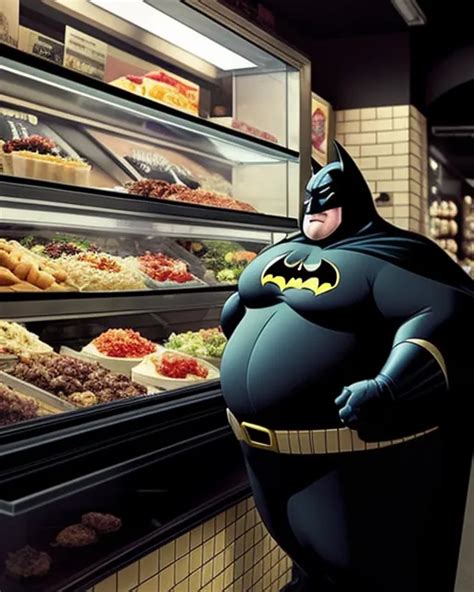 Fat Batman Starryai