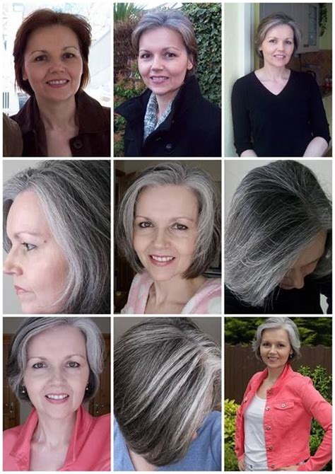 Going grey gracefully (or otherwise) is definitely a trend in hair colour as covering up your silver going grey before your time. Pin on Gray Hair