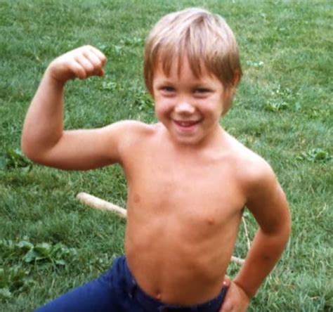 Heres Nine Year Old Wwe Pro Wrestler And Actor John Cena Flexing In 1986