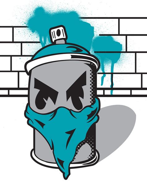 Graffiti Spray Can Drawing At Getdrawings Free Download