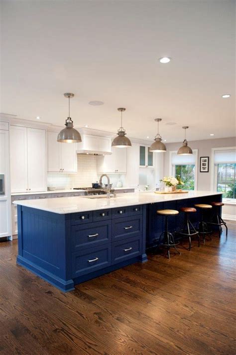 Blue Kitchen Island Blue Kitchen Cabinets Kitchen Island With Seating