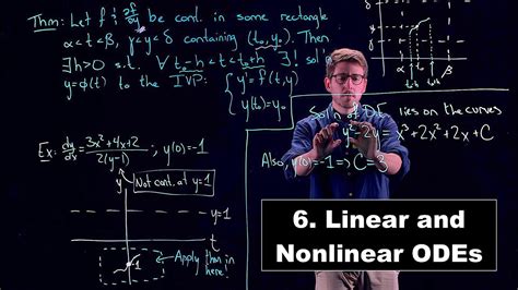 Linear And Nonlinear Differential Equations Ordinary Differential