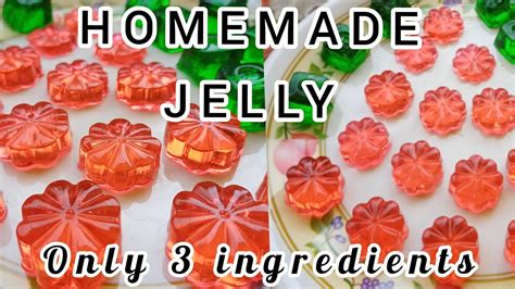 Homemade Jellyeasy Recipethree Ingredients Only Youtube
