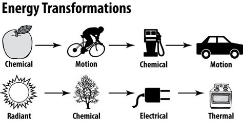 Energy Transformation Diagrams Examples