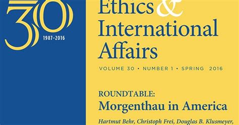 Free For A Limited Time Ethics And International Affairs Spring 2016 Issue Carnegie Council