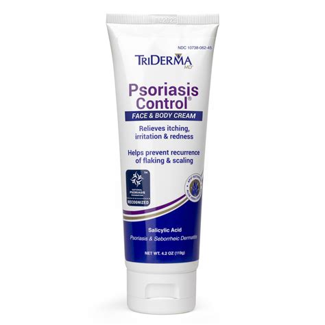 Triderma Psoriasis Control Cream Helps Reduce Redness And Itchy Scaly