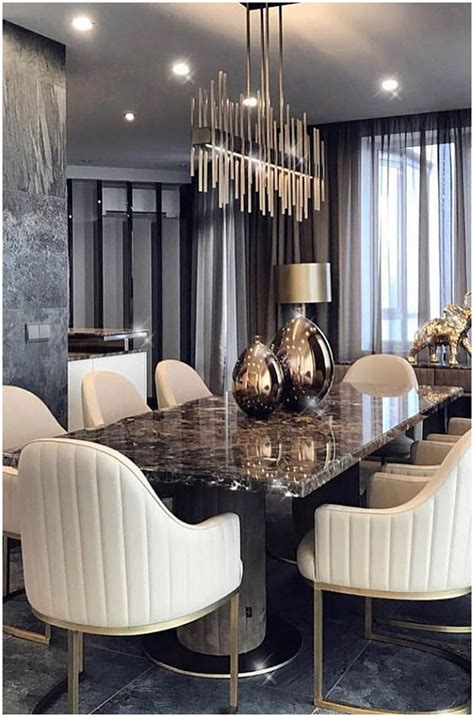 The Most Impressive Luxury Dining Room Sets Dining Room Interiors