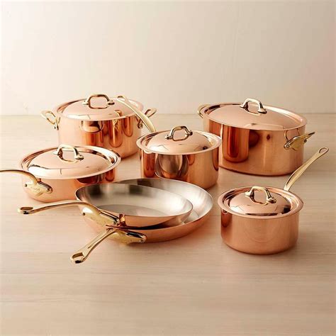 Mauviel Copper 12 Piece Cookware Set Williams Sonoma Au