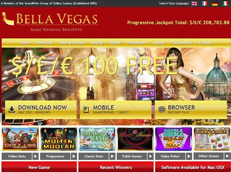Bella Vegas Casino Login