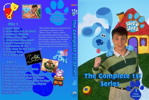 Blues Clues The Complete 1st Series Dvd Cover By Trainboy55 On Deviantart