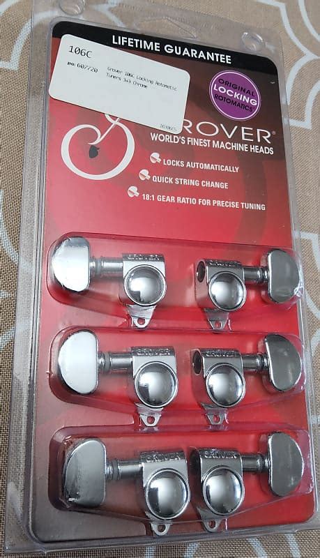 Grover 106c Rotomatic Locking Tuners 3 3 Chrome Reverb