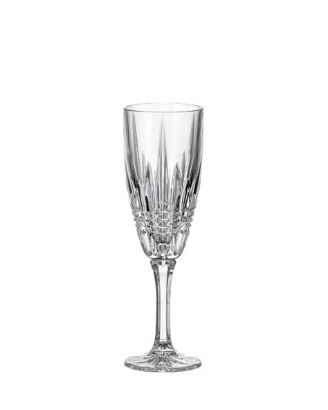 Bohemiacrystalglass Bohemia Crystal Poháre Na šampanské Vibes 180ml Set Po 6ks