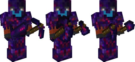 Glowing Obsidian Armor Tools And Battleaxe Minecraft Addon