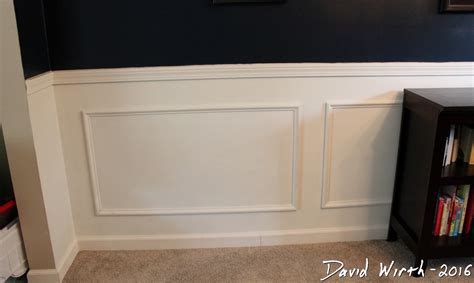 Wall Trim And Chair Rail Easy Room Remodel