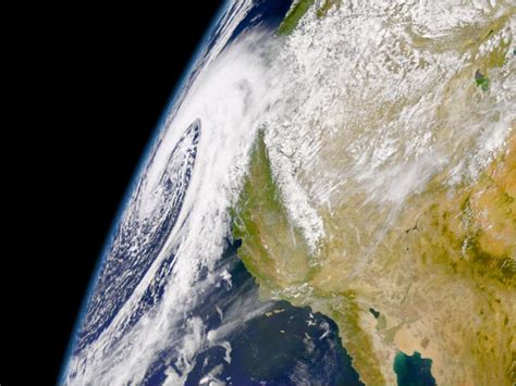 Low Pressure Off Northern California Coast Image Of The Day
