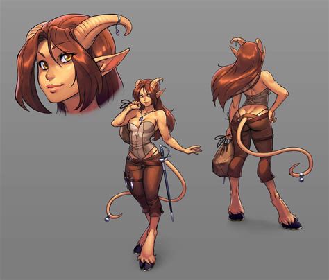 Pin By Crash Gem On Tieflings Fantasy Character Design Dungeons And