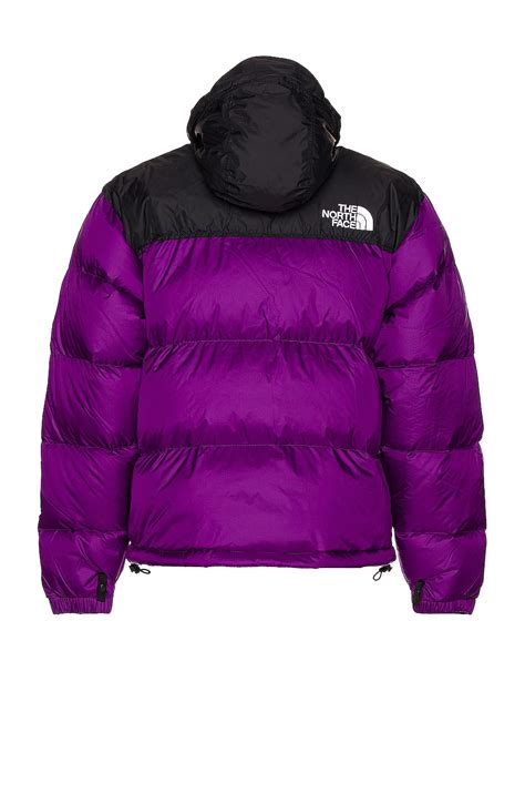 the north face 1996 retro nuptse jacket in gravity purple fwrd