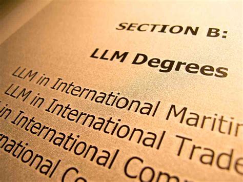 Llm Master Of Law In Usa An Overview