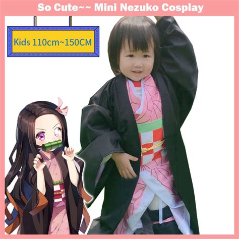 Buy ⭐ Children Cosplay Anime Demon Slayer Mini Kamado Nezuko Cosplay