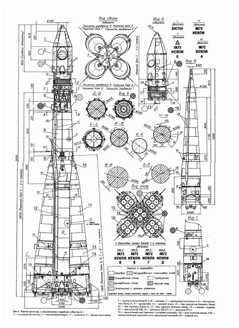 Vostok Spacecraft Diagram