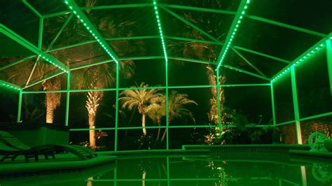 Pool Cage Enclosure Lighting First Coast Trim Light