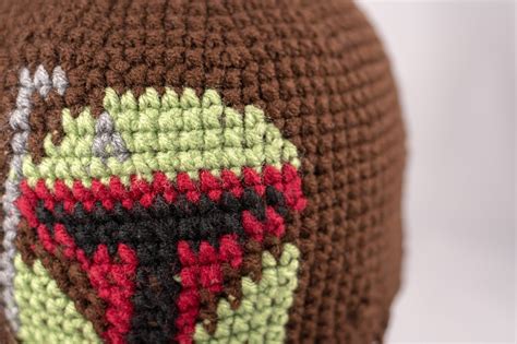 Boba Fett Beanie With Bill Free Crochet Pattern