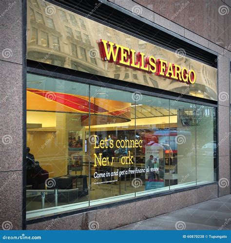 Wells Fargo bank editorial stock photo. Image of states - 60870238